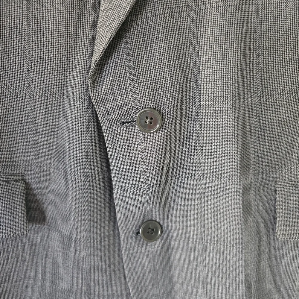 Christian Dior Monsieur Blazer Sports Coat Men Sz 43L Gray 2Button USA Exellent
